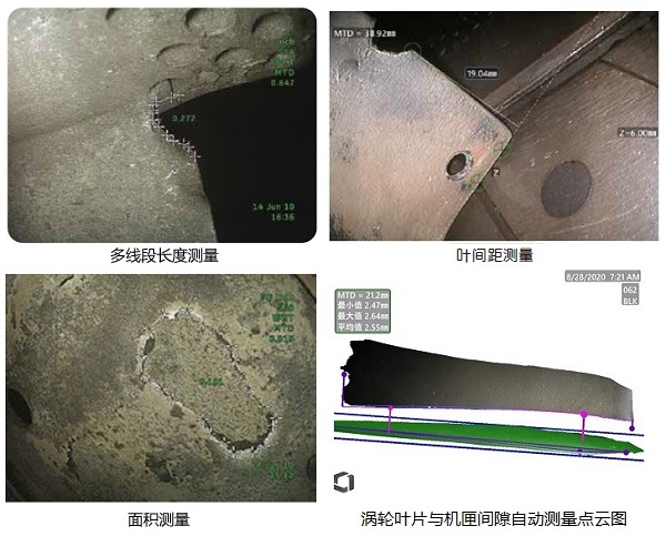 韋林工業內窺鏡的測量圖片